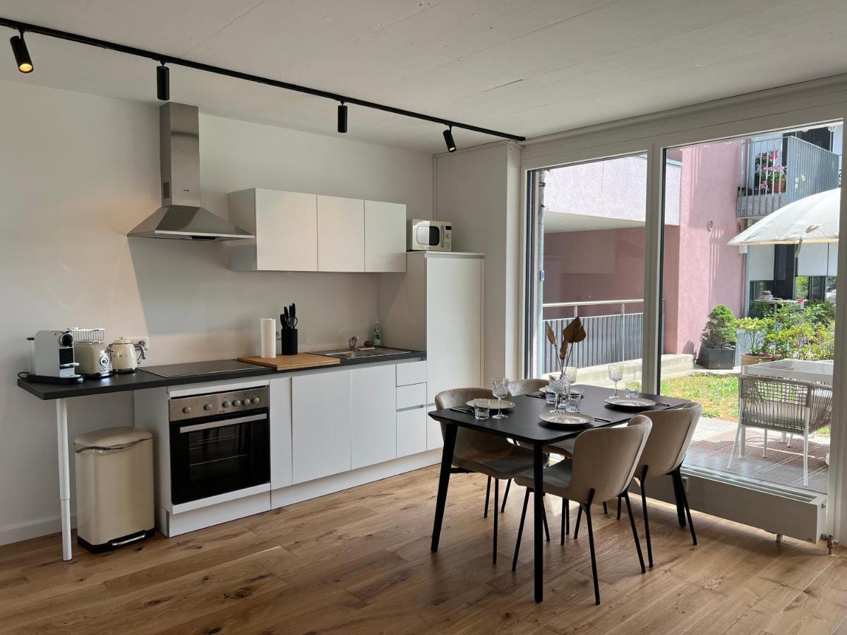 Urban Lodges - Studio Apartments Am Seerhein Konstanz Exterior foto